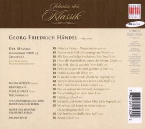 HÄNDEL:DER MESSIAS (Q)/KOCH