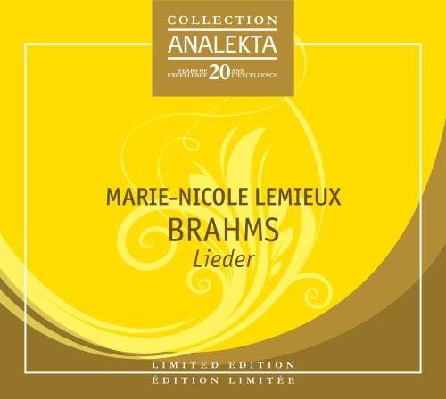 BRAHMS, J.: Lieder, Opp. 86, 69, 91 and 121 (Lemieux) (Anale