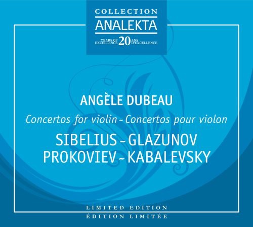 Concertos (Violin) - SIBELIUS, J. / GLAZUNOV, A. / PROKOFIEV