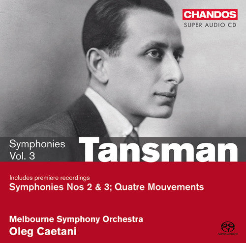 Tansman: Symphonies Vol 3 / Caetani, Melbourne So