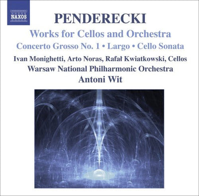 Penderecki, K.: Concerto Grosso No. 1 for 3 Cellos / Largo /