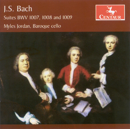 BACH, J.S.: Cello Suites Nos. 1-3, BWV 1007-1009 (Jordan) (A