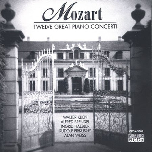 Mozart: Twelve Great Piano Concertos / Klien, Brendel, Et Al