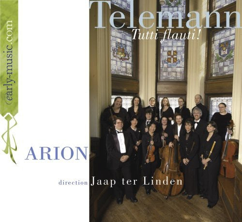 Tutti Flauti - Telemann: Flute And Recorder Concertos / Linden, Arion, Et Al