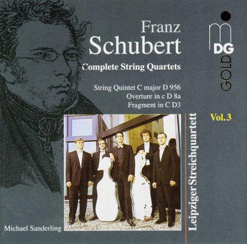 Schubert: Complete String Quartets Vol 3 / Leipzig Quartet