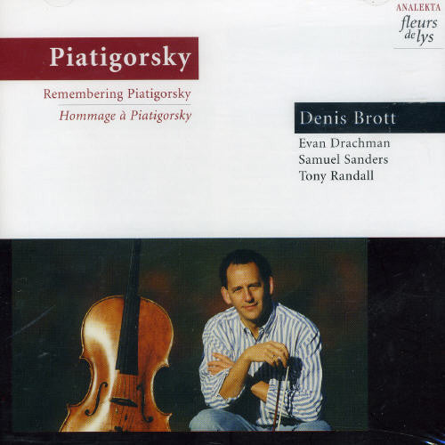 PIATIGORSKY / MENOTTI / BEGLARIAN: Remembering Piatigorsky
