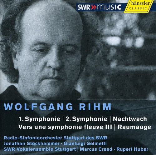 Rihm, W.: Symphonies Nos. 1 and 2 / Nachtwach / Vers Une Sym