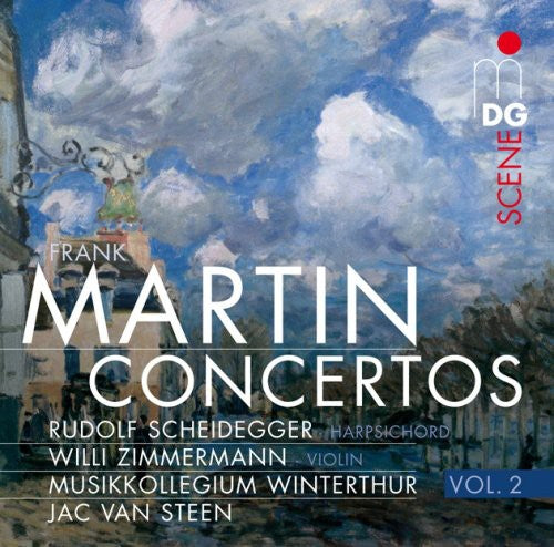 Scene  Martin: Harpsichord Concerto, Passacaille & Polyptyque / Jac Van Steen, Et Al