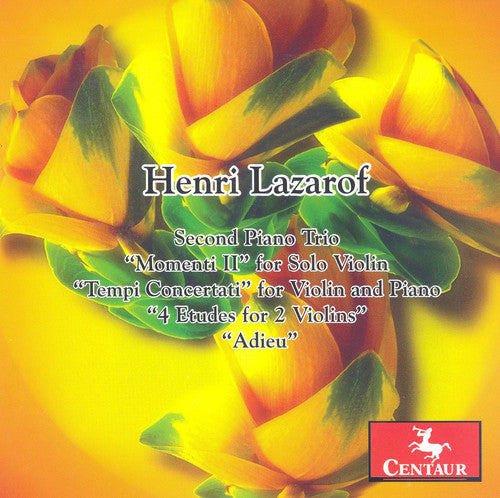 Lazarof, H.: Piano Trio No. 2. / Momenti Ii / Tempi Concerta