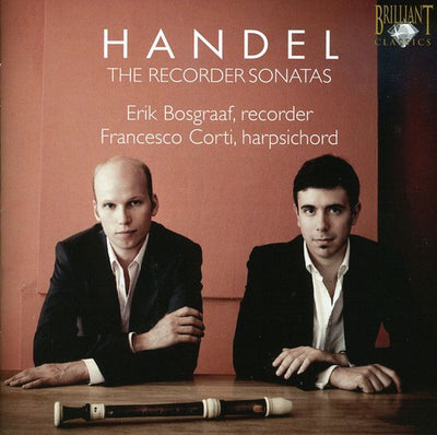 Handel: Recorder Sonatas / Bosgraaf, Corti