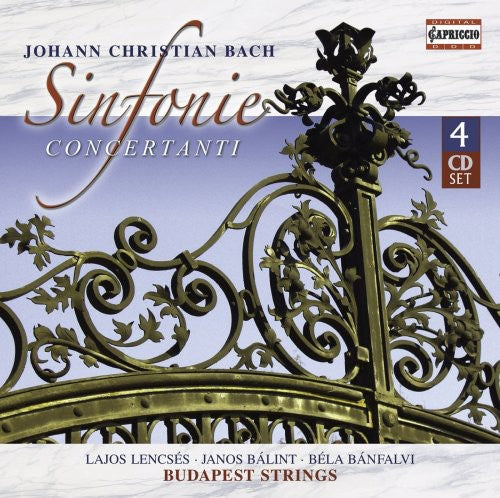 J. C. Bach: Sinfonie Concertanti / Budapest Strings