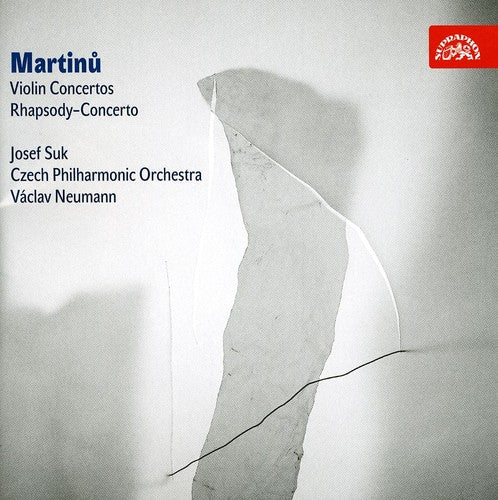 Martinu: Violin Concertos, Rhapsody / Suk, Neumann, Czech Po