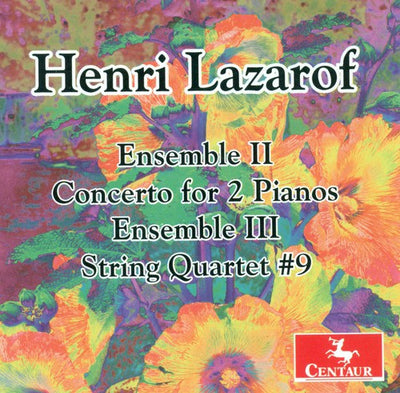 LAZAROF, H.: Ensembles II and III / Concerto for 2 Pianos /