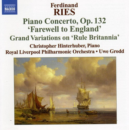 Ries: Piano Concertos Vol 3 / Hinterhuber, Grodd, Royal Liverpool PO