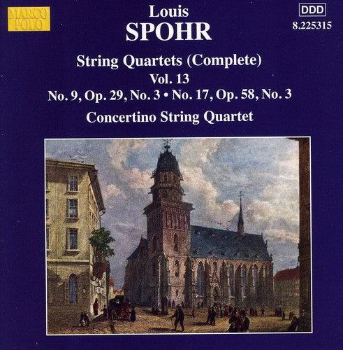 Spohr: String Quartets Vol 13 / Concertino String Quartet