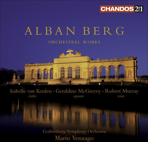 Berg: Orchestral Works / Venzago, Gothenburg SO