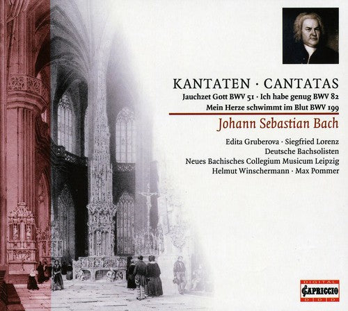 Bach: Cantatas BWV 51, 82 & 199 / Pommer, Lorenz, Gruberova et al.