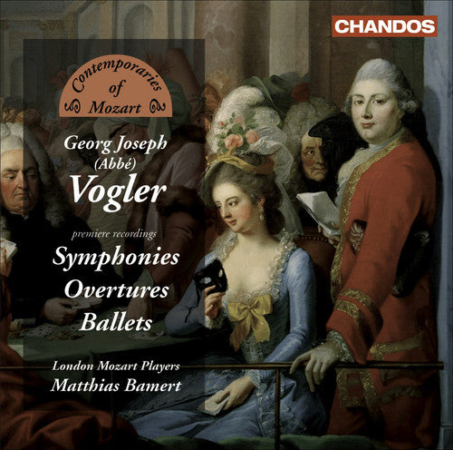 Contemporaries Of Mozart - Vogler: Symphonies, Overtures, Ballets / Bamert, London Mozart Players