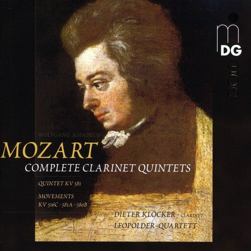 Mozart: Clarinet Quintet K 581, Etc / Dieter Klocker, Leopold String Quartet, Et Al