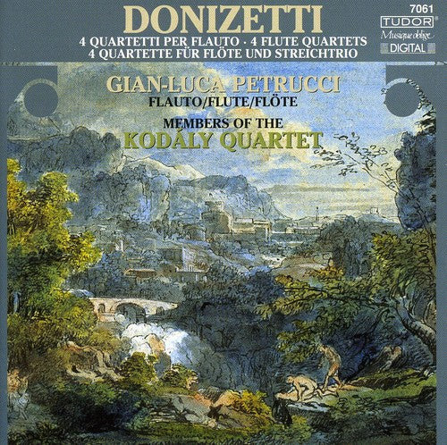 Donizetti: 4 Flute Quartets / Petrucci, Kodaly Quartet