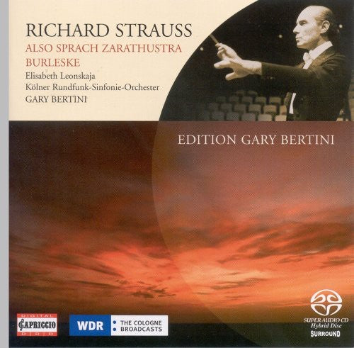 Strauss: Also Sprach Zarathustra; Burleske / Leonskaja, Bertini
