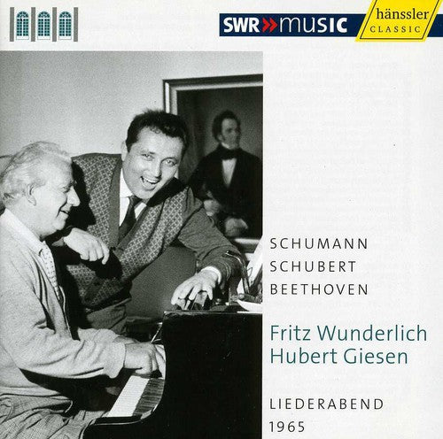 Vocal Recital: Wunderlich, Fritz - SCHUMANN, R. / SCHUBERT,