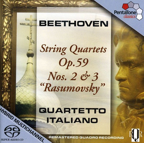Beethoven: String Quartets Op 59 No 2 & 3 / Quartetto Italiano