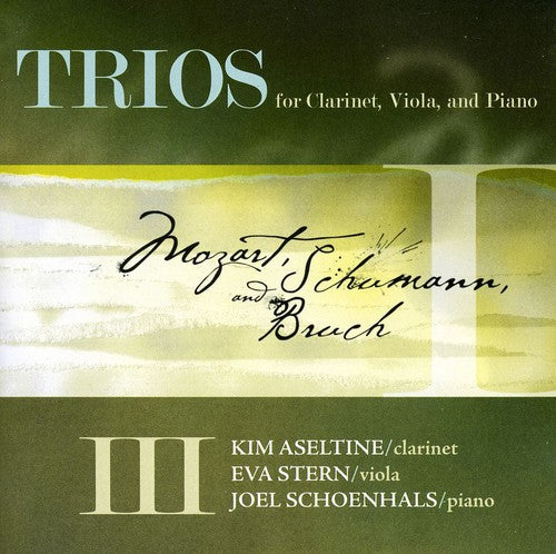 Trios for Clarinet, Viola and Piano