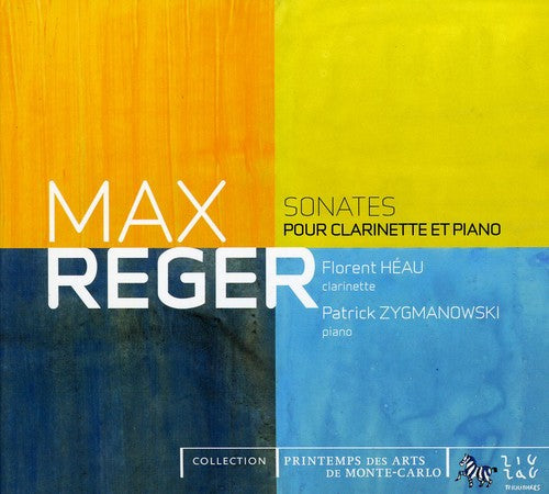 Reger: Sonates pour clarinette et piano