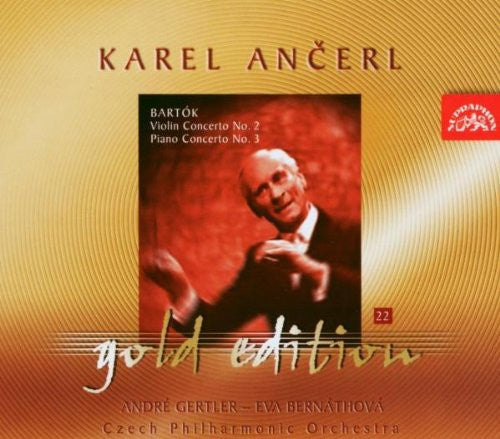Ancerl Gold Edition 22: Bartók: Violin Concerto No. 2 - Pian