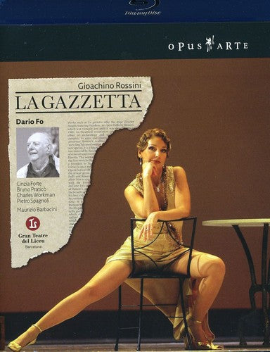 Rossini: La Gazzetta / Barbacini, Forte, Spagnoli, Workman / Gran Teatre del Liceu [Blu-ray]