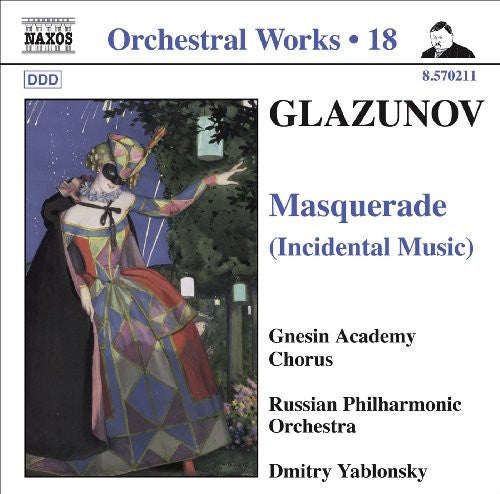 Glazunov: Orchestral Works Vol 18 / Yablonsky, Russian PO