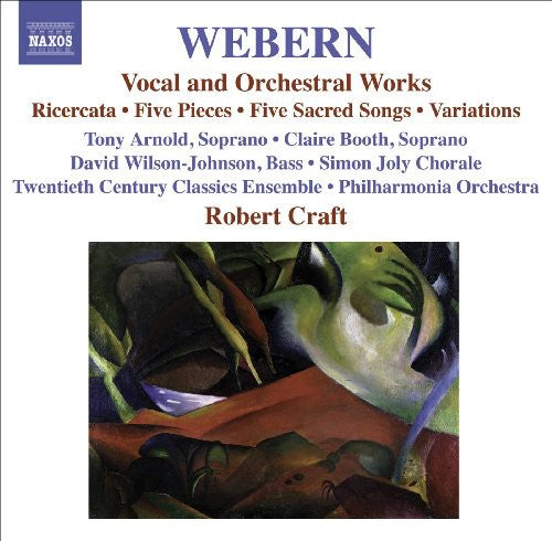 Webern: Vocal and Orchestral Works / Craft, Arnold, Booth, Et Al