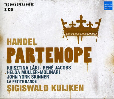 Handel: Partenope / Kuijken, Jacobs, Laki, La Petite Bande