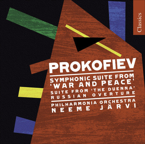 Prokofiev: War And Peace Suite, Etc / Jarvi, Philharmonia Orchestra