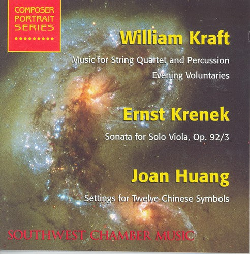 Kraft: Music For String Quartet And Percussion;  Krenek, Huang