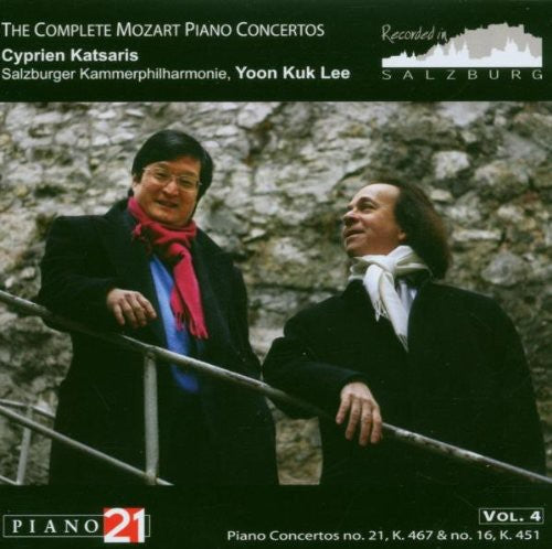 Mozart: Piano Concertos No 16 & 21 / Katsaris