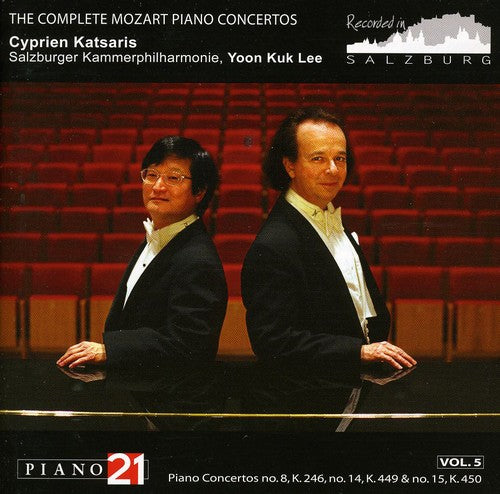 Mozart: The Complete Piano Concertos Vol 5 / Lee, Katsaris, Et Al