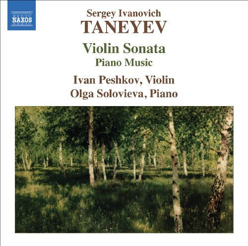 Taneyev: Violin Sonata, Piano Music / Olga Solovieva, Et Al