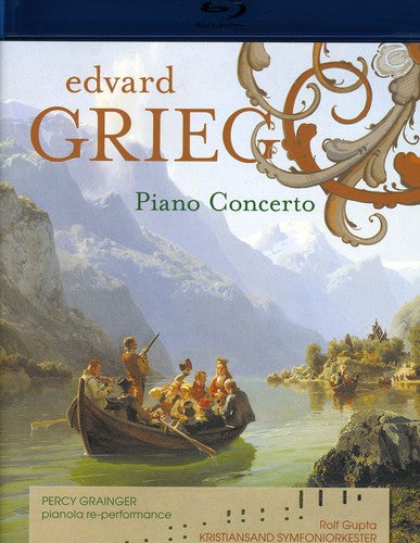 Grieg: Piano Concerto / Grainger, Gupta, Kristiansand SO [Blu-ray Audio + SACD]