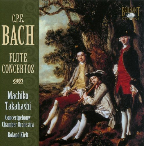 C.P.E. Bach: Flute Concertos / Takahashi, Kieft, Concertgebouw Chamber Orchestra