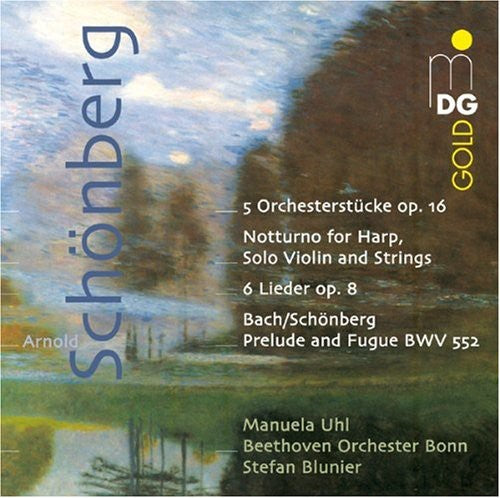 Schoenberg: 5 Orchesterstucke, 6 Lieder / Manuela Uhl, Stefan Blunier