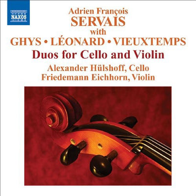 Servais: Duos For Cello And Violin / Hulshoff, Eichhorn