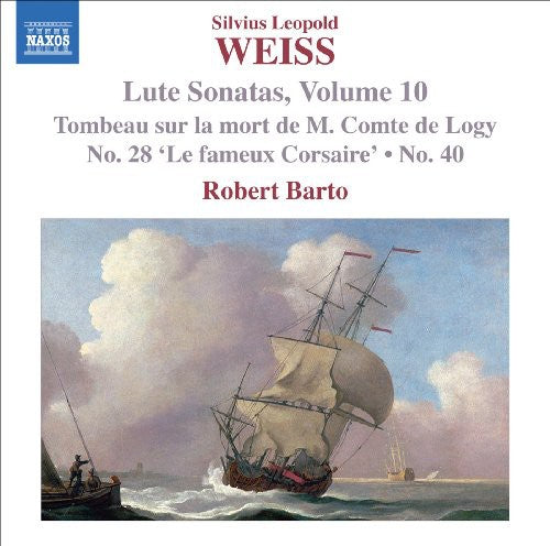 Weiss: Lute Sonatas Vol 10 / Robert Barto