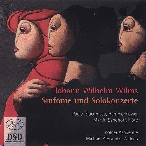 Forgotten Treasures Vol 4 - Wilms: Symphony & Solo Concerti / Willens, Giacometti, Sandhoff, Et Al