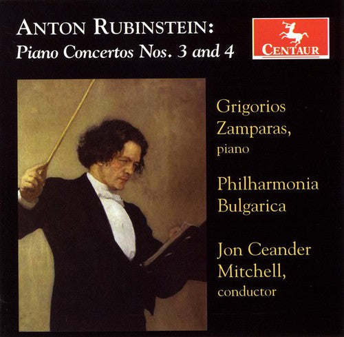 Rubinstein: Piano Concertos Nos. 3 & 4 / Mitchell, Zamparas, Philharmonia Bulgarica