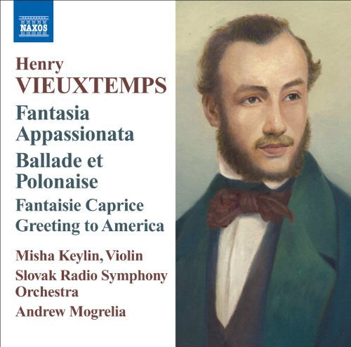 Vieuxtemps: Fantasia Appassionata, Ballade Et Polonaise / Keylin, Mogrelia