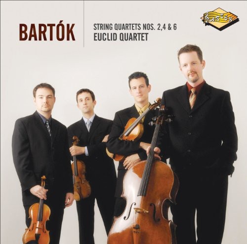 Bartok: String Quartets Nos. 2, 4 & 6 / Euclid Quartet