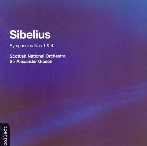 Sibelius: Symphonies 1 & 4 / Gibson, Royal Scottish No