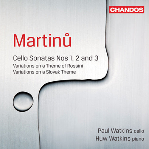 Martinu: Cello Sonatas Nos. 1-3 - Variations on a Theme of R